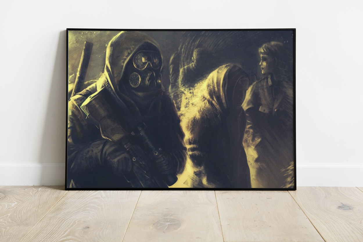 Metro Serisi 4 Tablo Poster